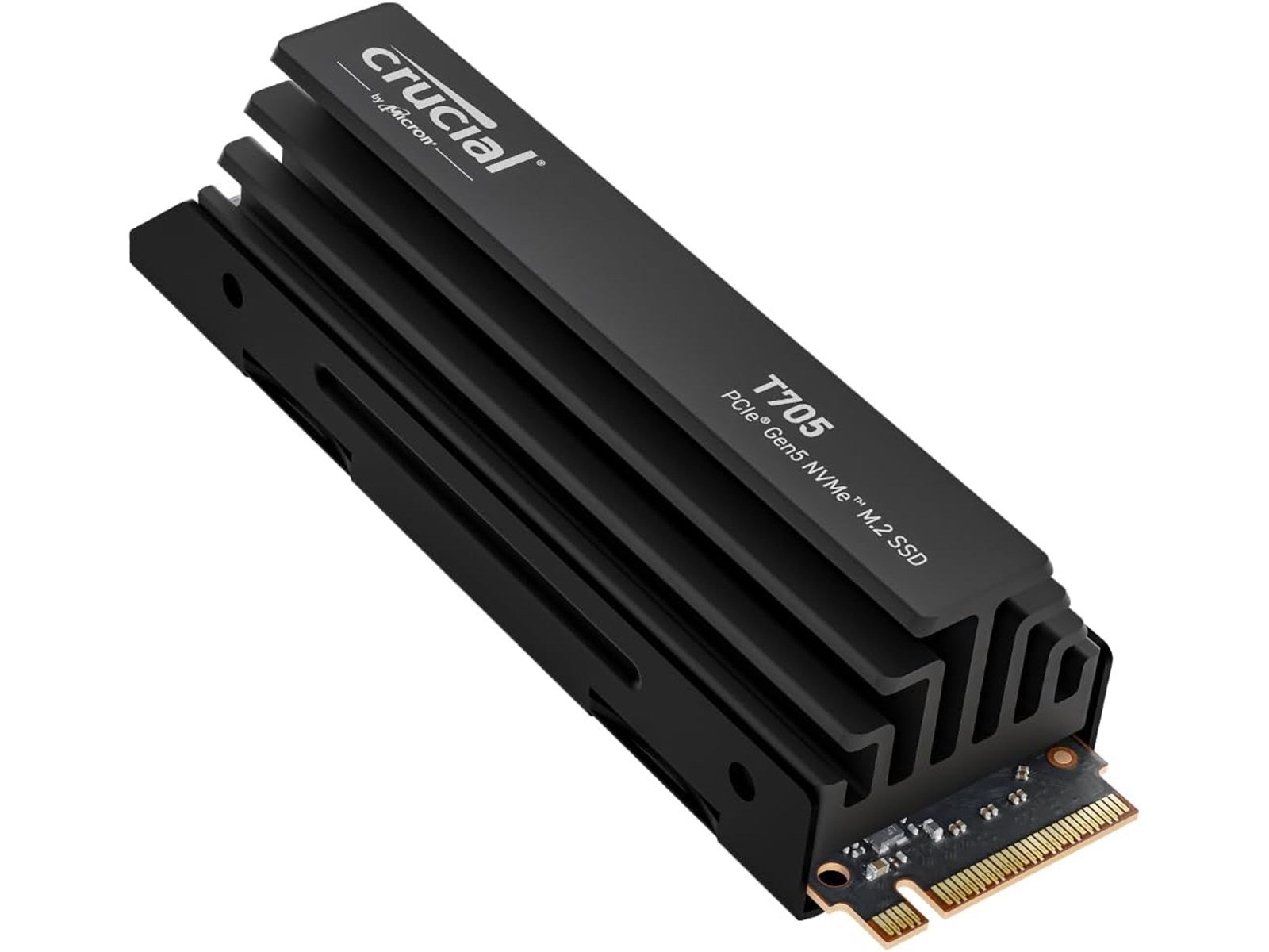 Crucial T705 Heatsink 2TB - PCIe 5.0 NVMe SSD